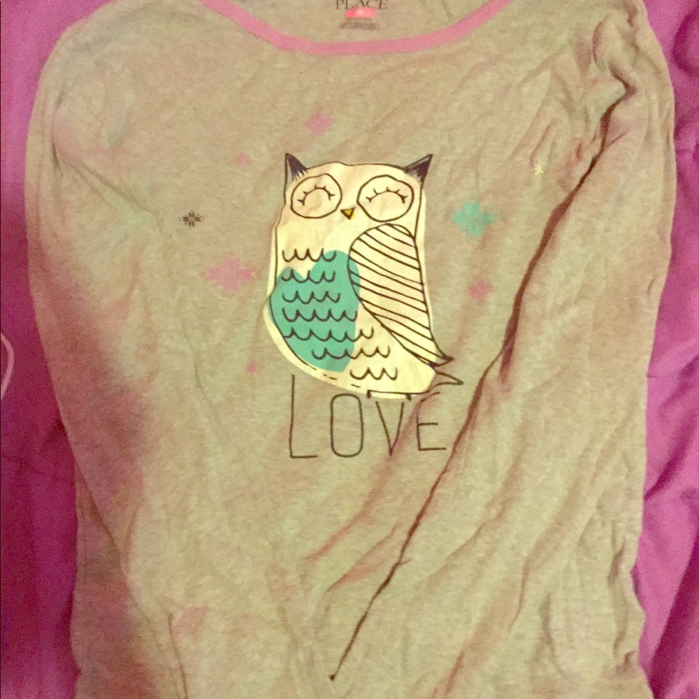Girls pajama top